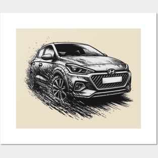 Hyundai i20 Posters and Art